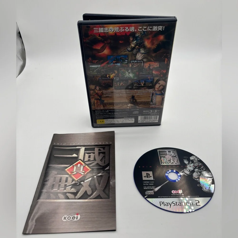 Sony PlayStation 2 Game - Shin Sangokumusou Black and White Edition
